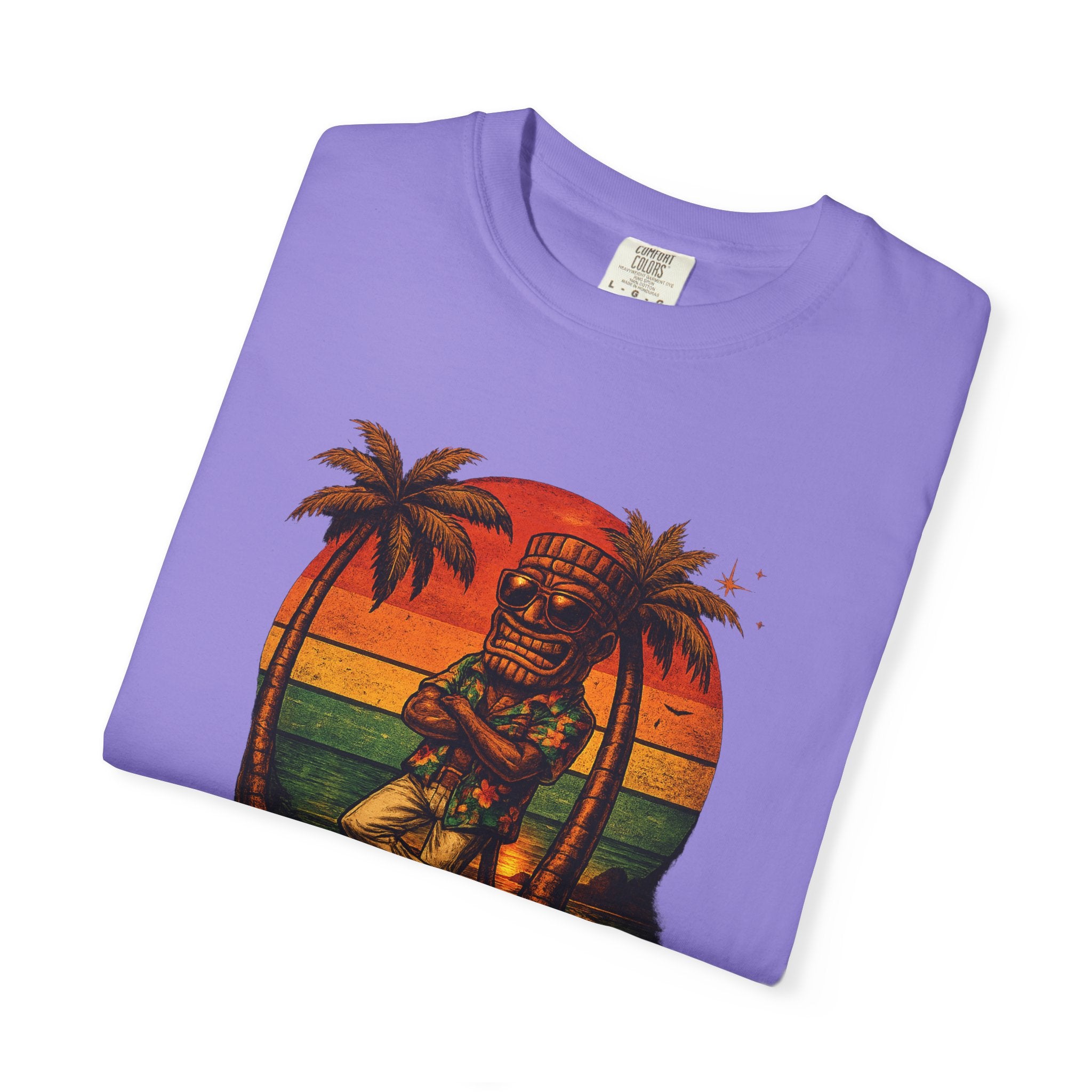 Good Times Tiki Disco T-Shirt — Tropical Tiki Beach Tee