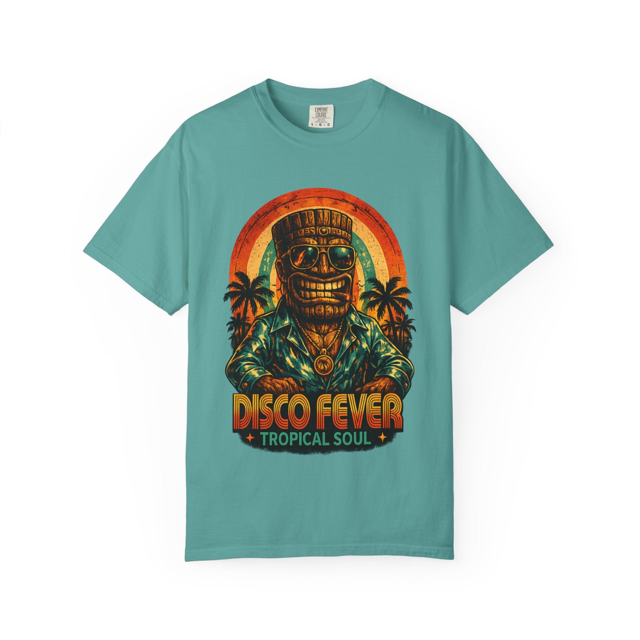 Disco Fever Tropical Soul T-Shirt — Tropical Tiki Beach Tee