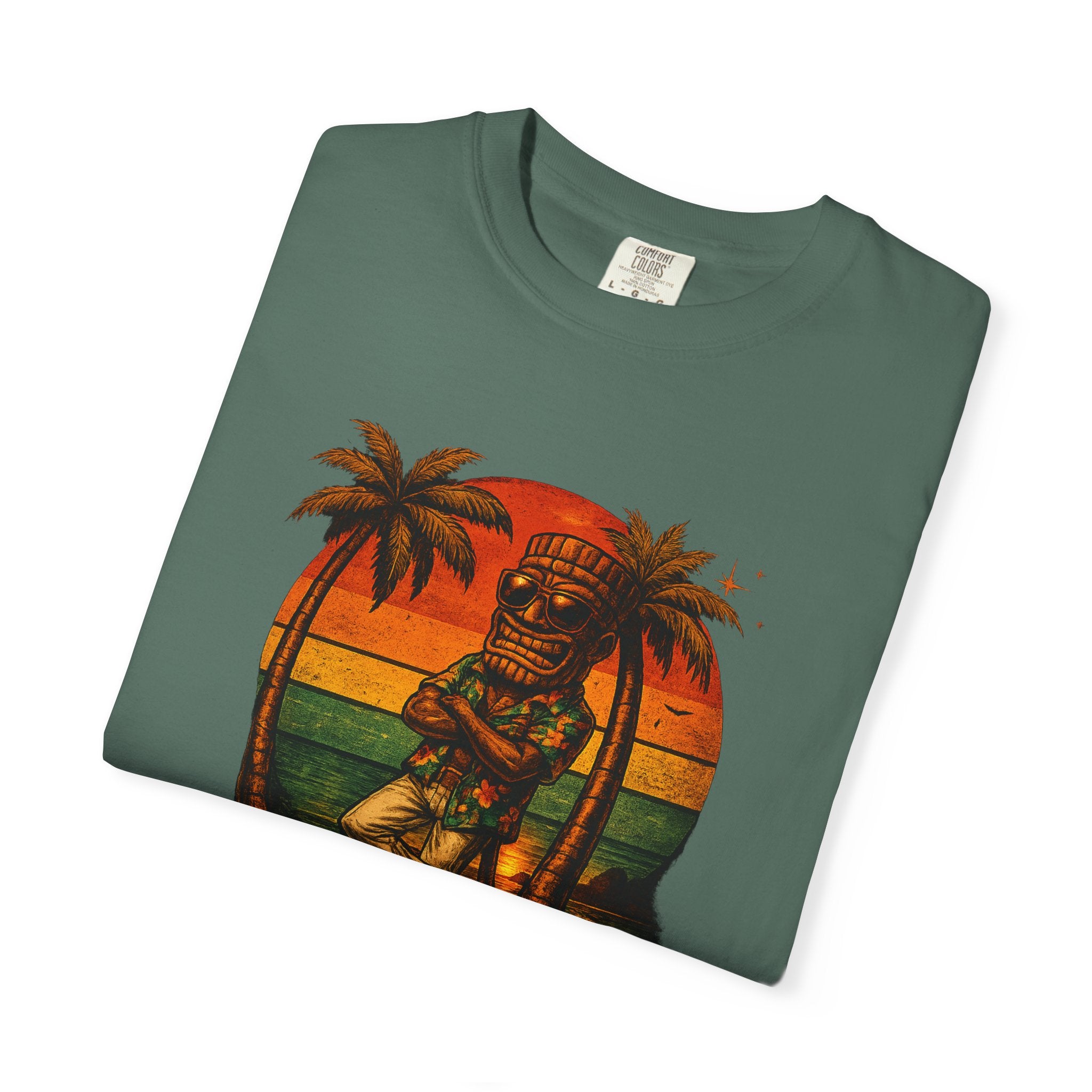 Good Times Tiki Disco T-Shirt — Tropical Tiki Beach Tee