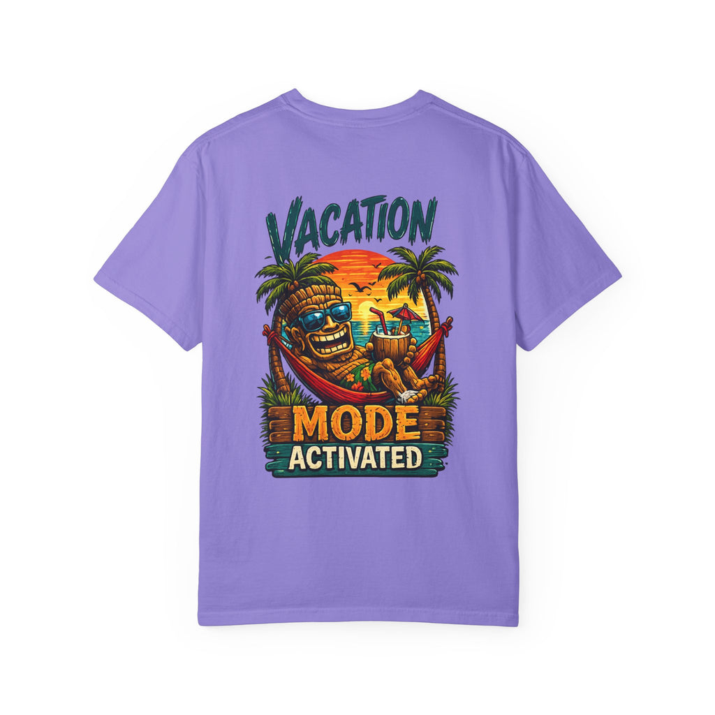 Tiki Disco Beats T-Shirt — Tropical Tiki Beach Tee