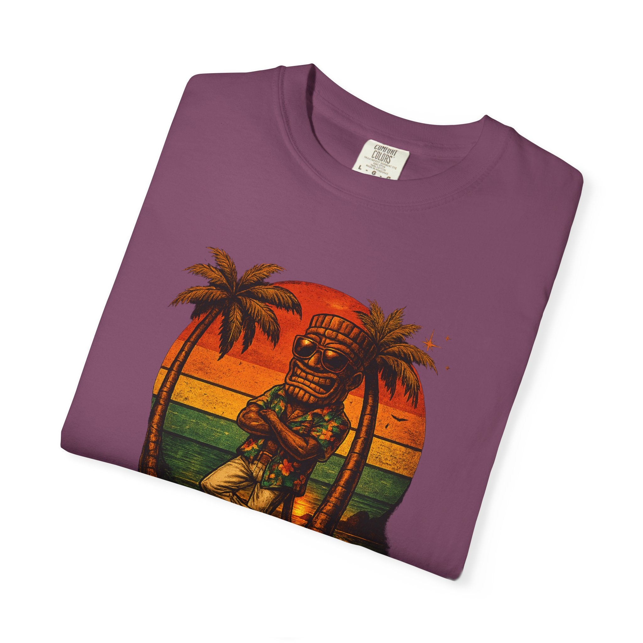 Good Times Tiki Disco T-Shirt — Tropical Tiki Beach Tee