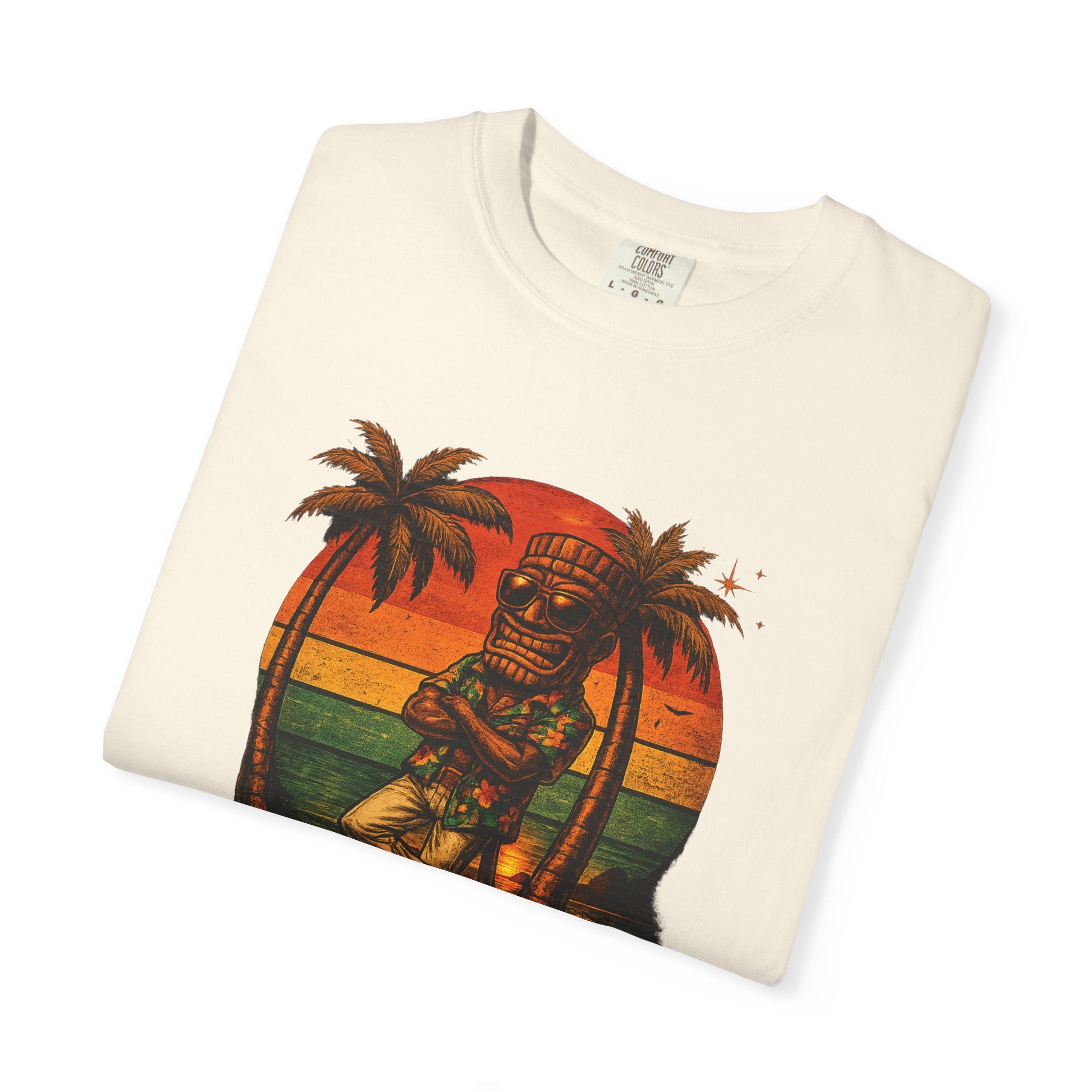 Good Times Tiki Disco T-Shirt — Tropical Tiki Beach Tee