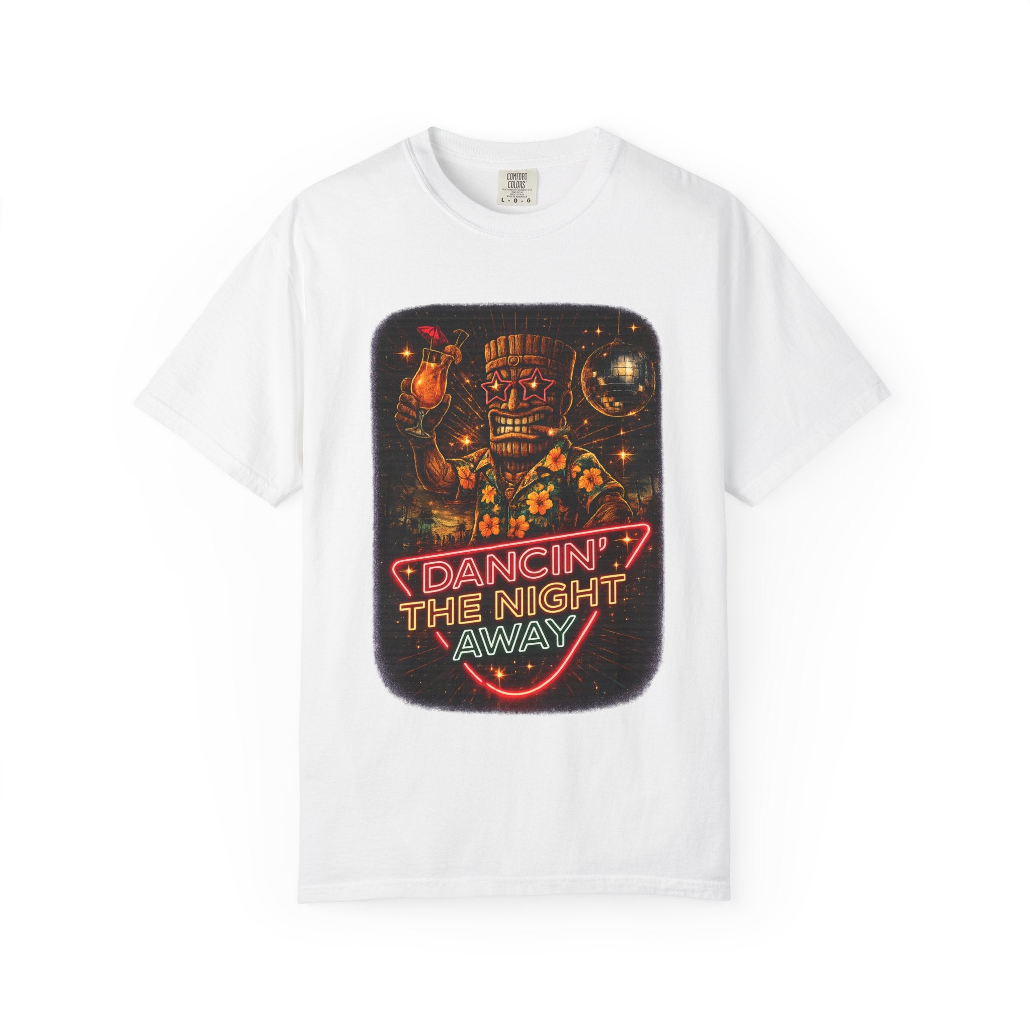 Dancin' the Night Away T-Shirt — Tropical Tiki Beach Tee