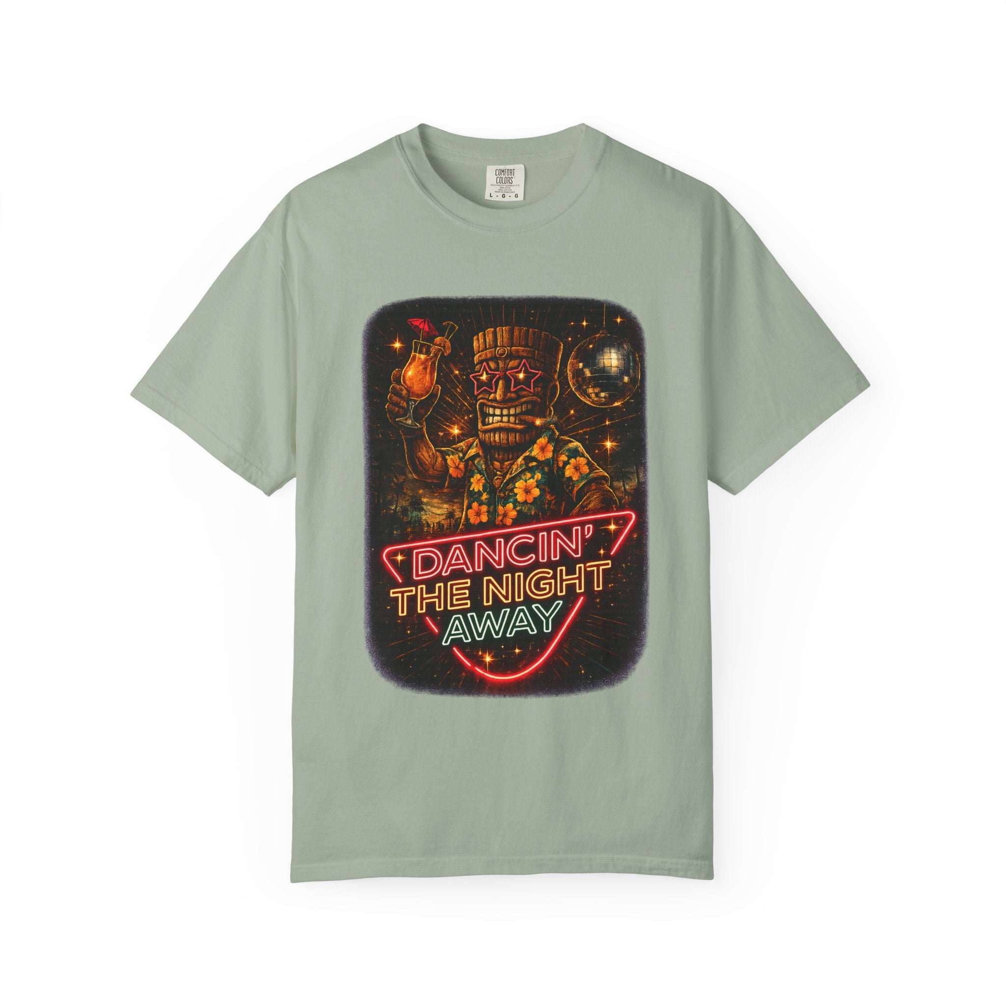 Dancin' the Night Away T-Shirt — Tropical Tiki Beach Tee