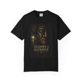 Shadows and Saltwater Noir T-Shirt — Tropical Tiki Beach Tee
