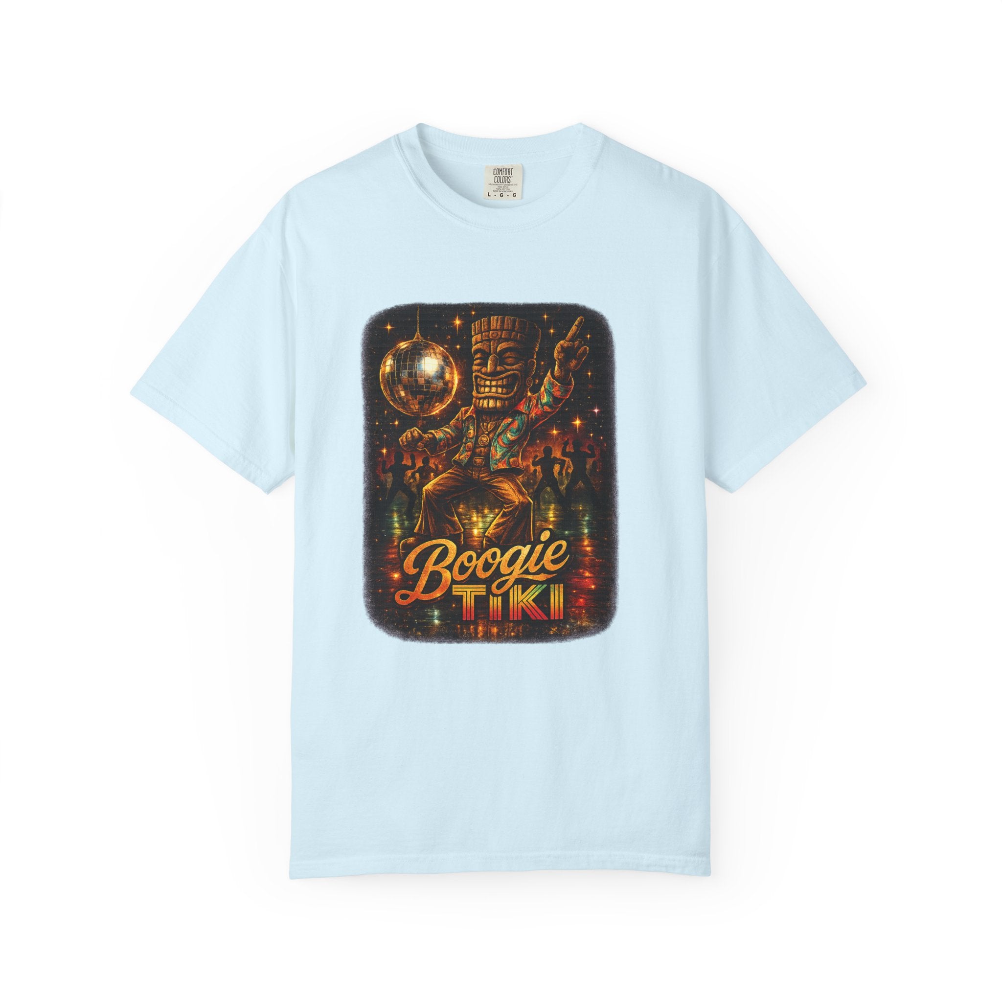 Boogie Tiki T-Shirt — Tropical Tiki Beach Tee