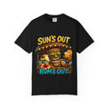 Suns Out Rums Out T-Shirt — Tropical Tiki Beach Tee