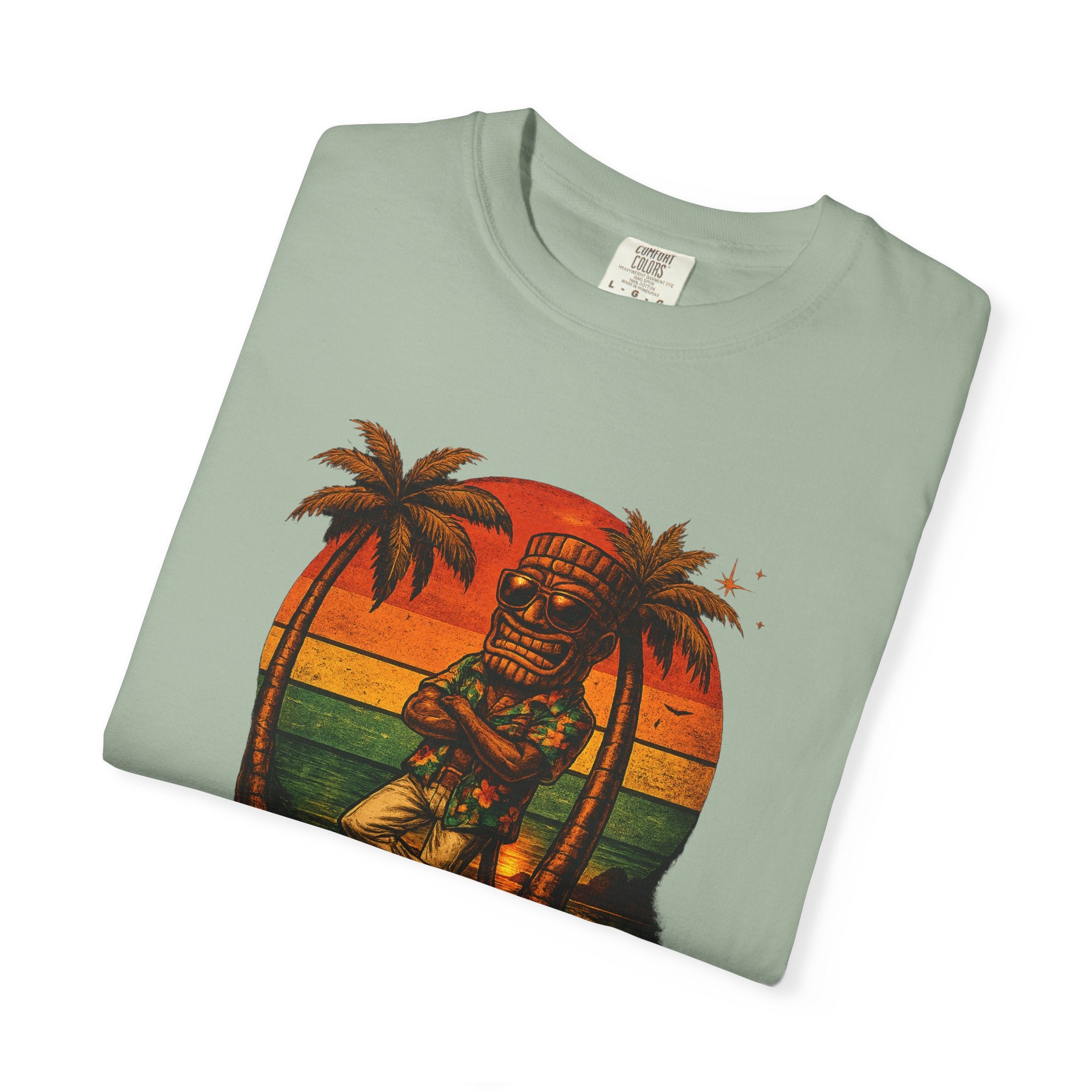 Good Times Tiki Disco T-Shirt — Tropical Tiki Beach Tee