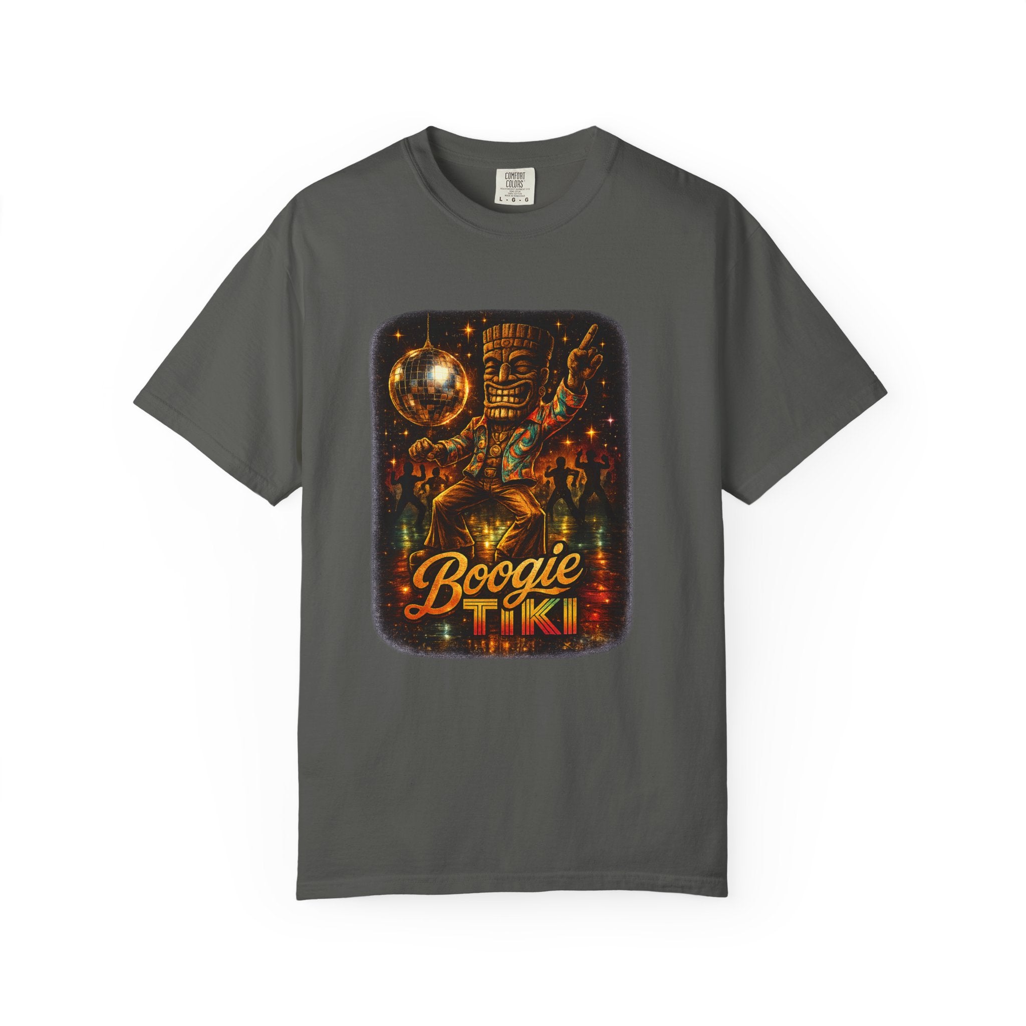Boogie Tiki T-Shirt — Tropical Tiki Beach Tee