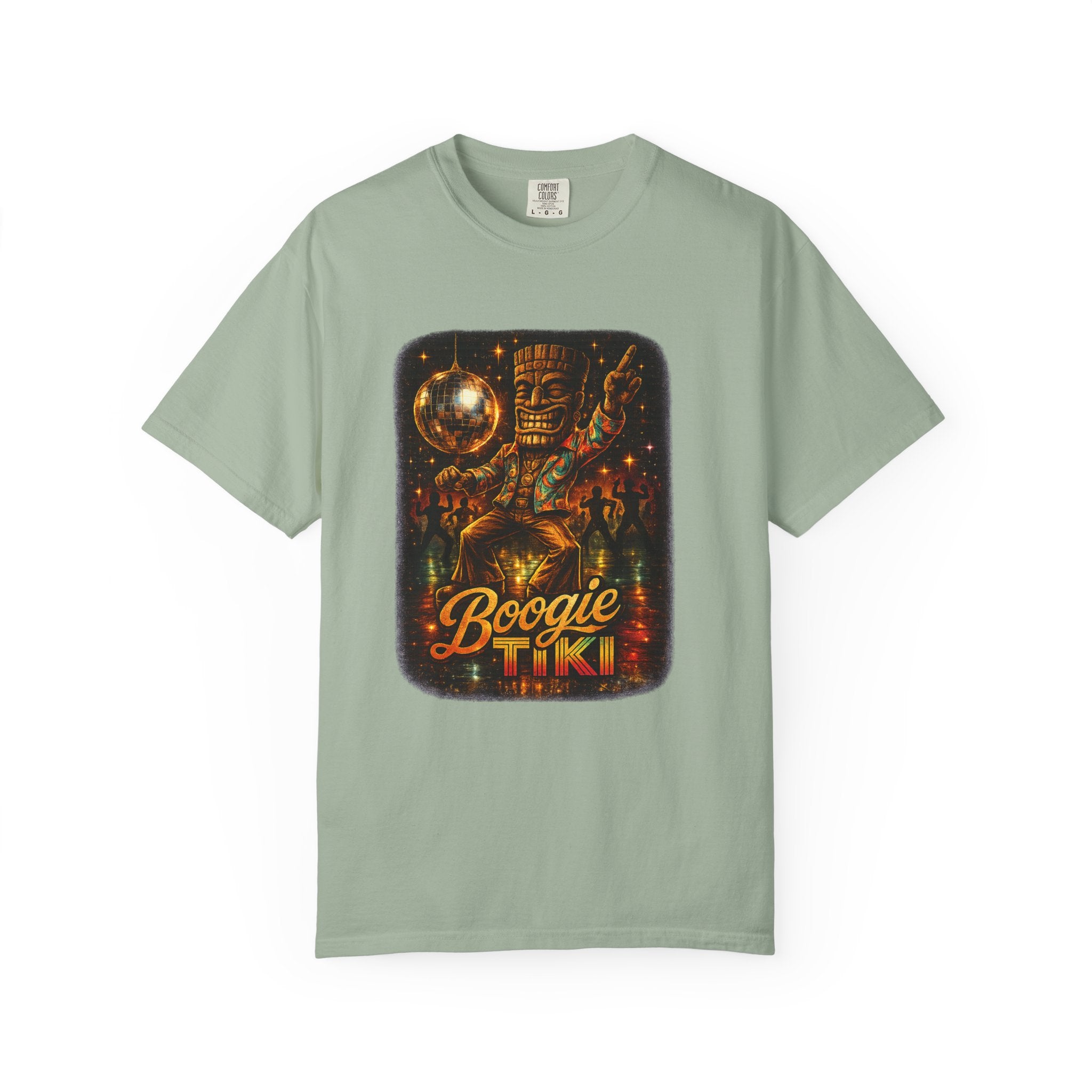 Boogie Tiki T-Shirt — Tropical Tiki Beach Tee