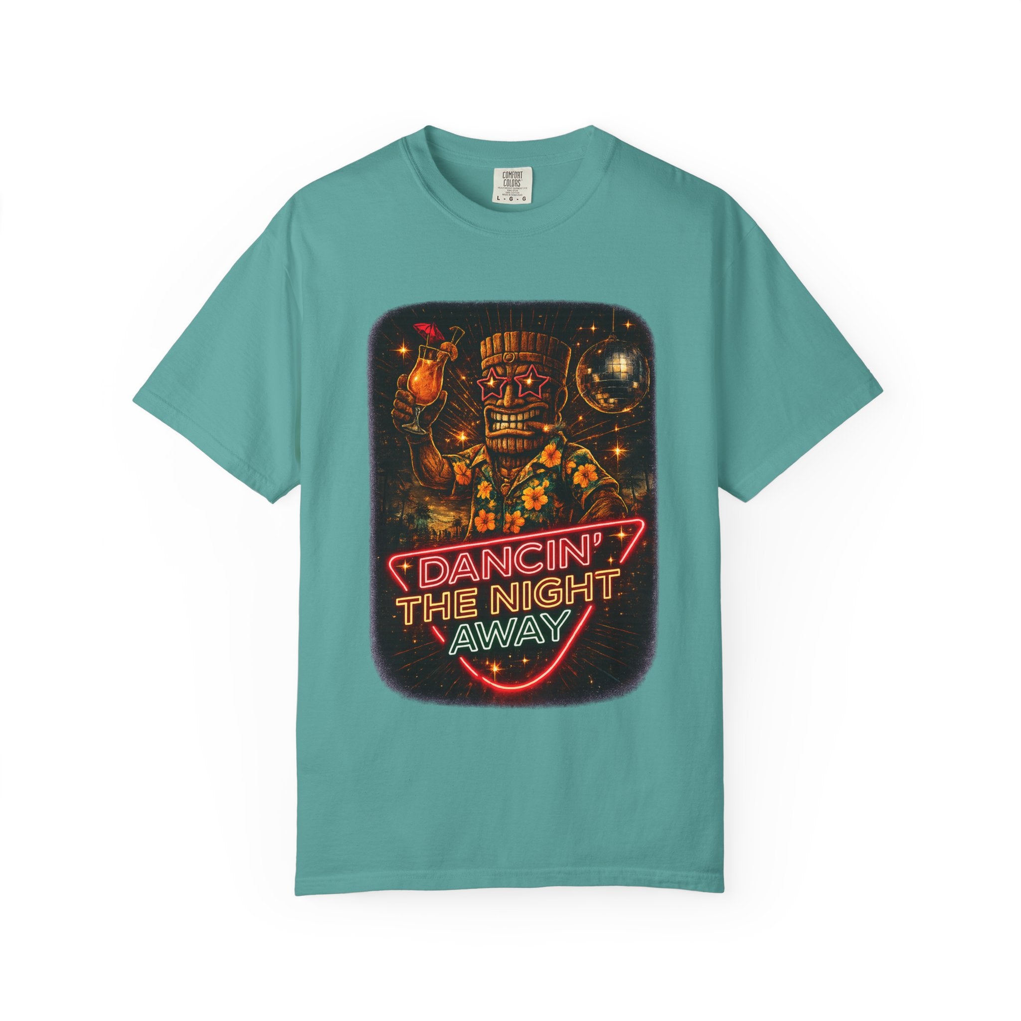 Dancin' the Night Away T-Shirt — Tropical Tiki Beach Tee