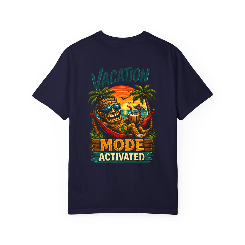 Tanned and Unsupervised T-Shirt — Tropical Tiki Beach Tee