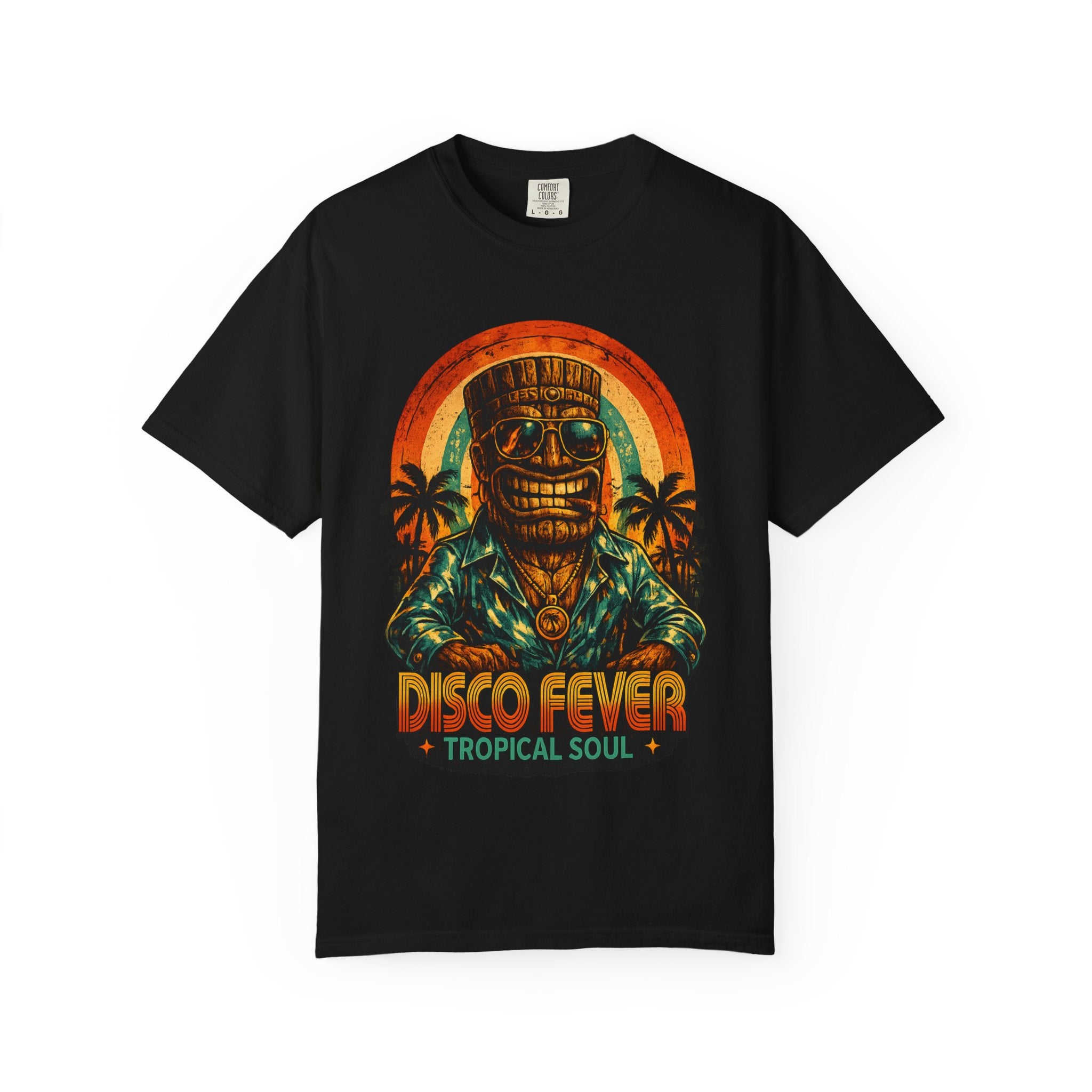 Disco Fever Tropical Soul T-Shirt — Tropical Tiki Beach Tee