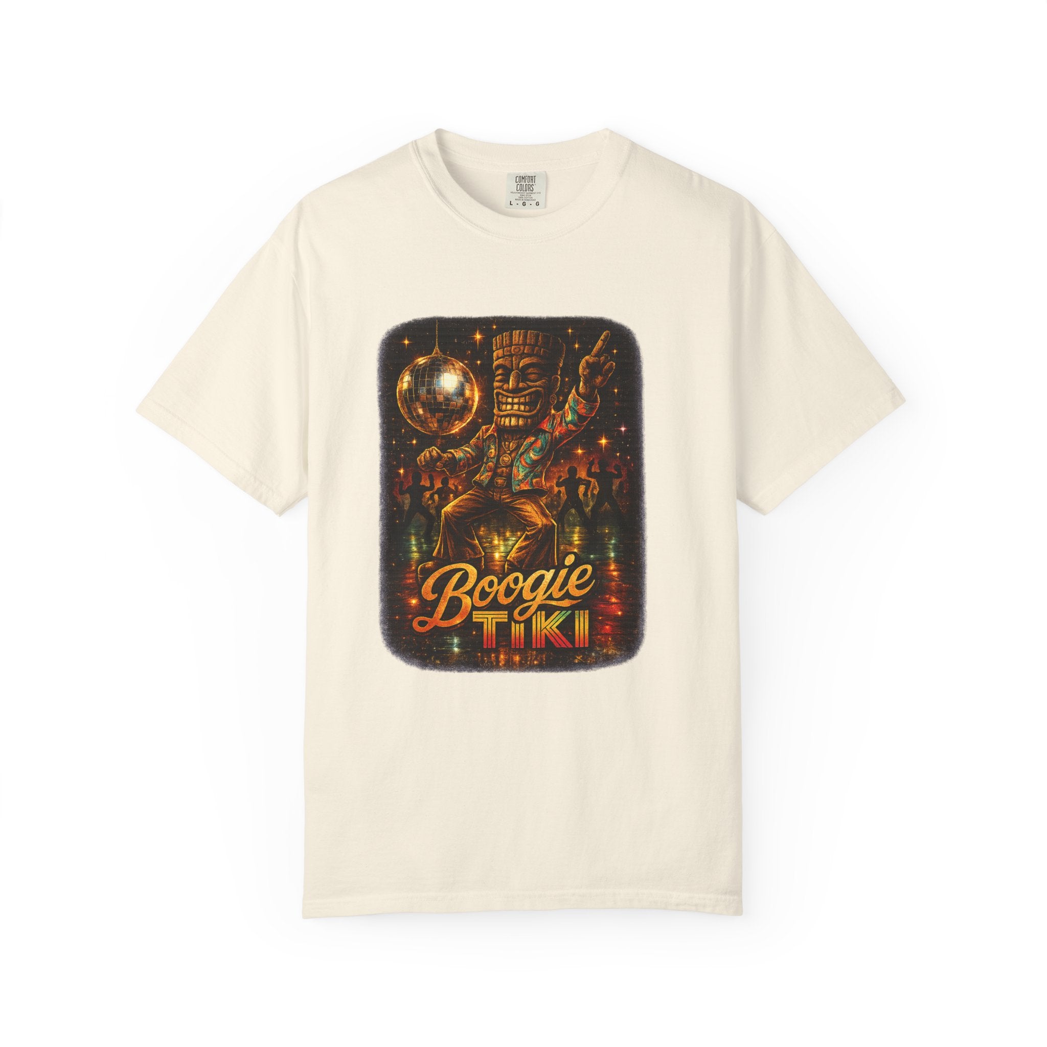 Boogie Tiki T-Shirt — Tropical Tiki Beach Tee