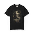 Midnight Tides Noir T-Shirt — Tropical Tiki Beach Tee