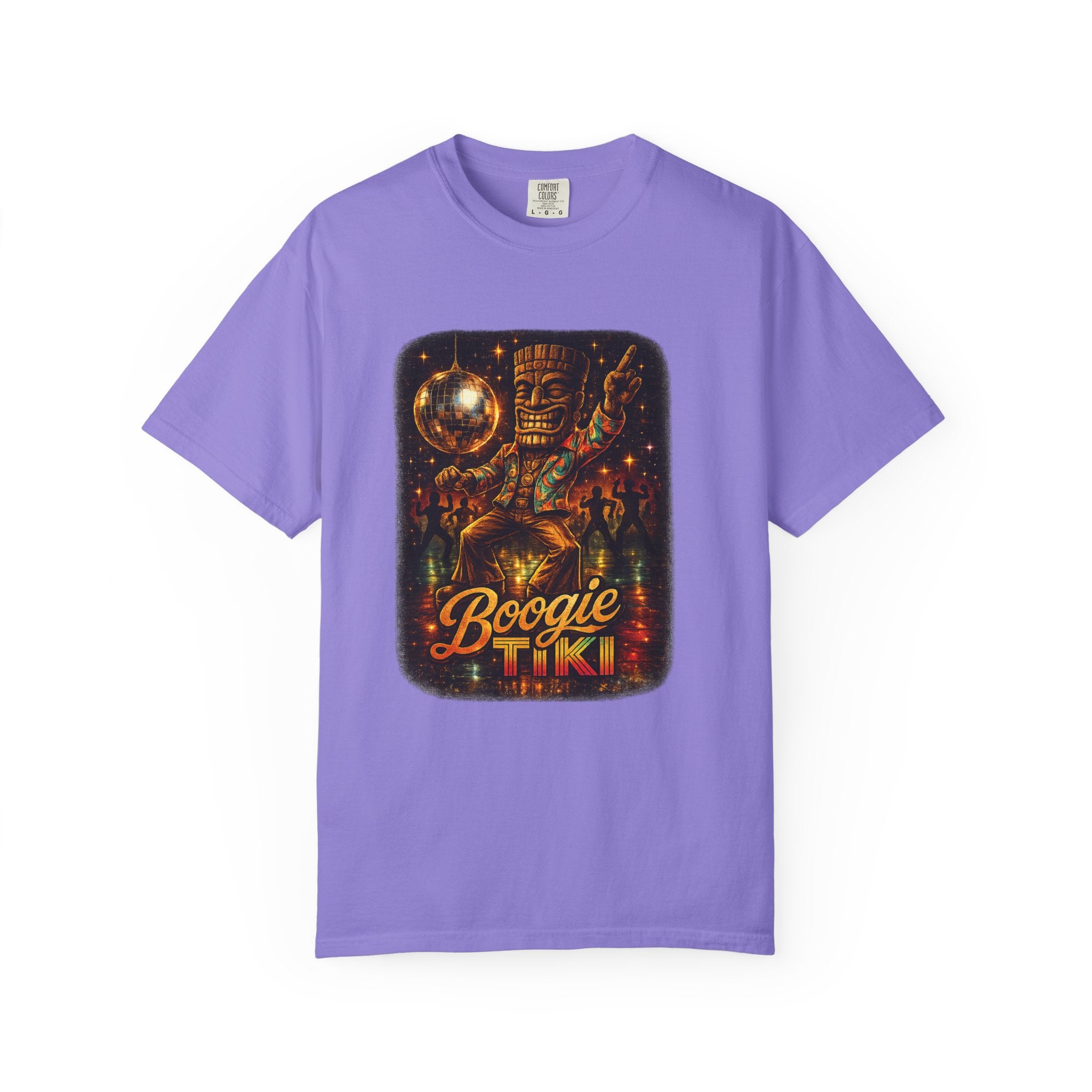 Boogie Tiki T-Shirt — Tropical Tiki Beach Tee