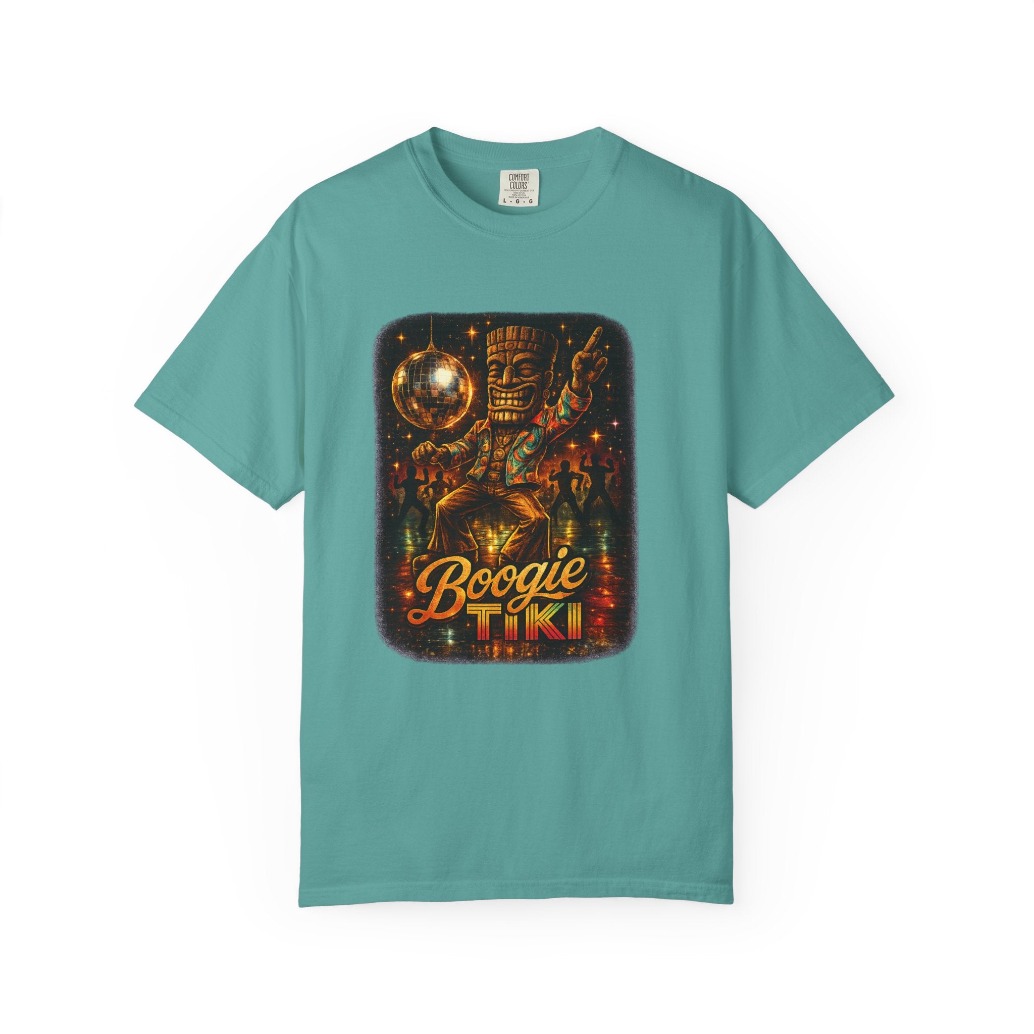 Boogie Tiki T-Shirt — Tropical Tiki Beach Tee