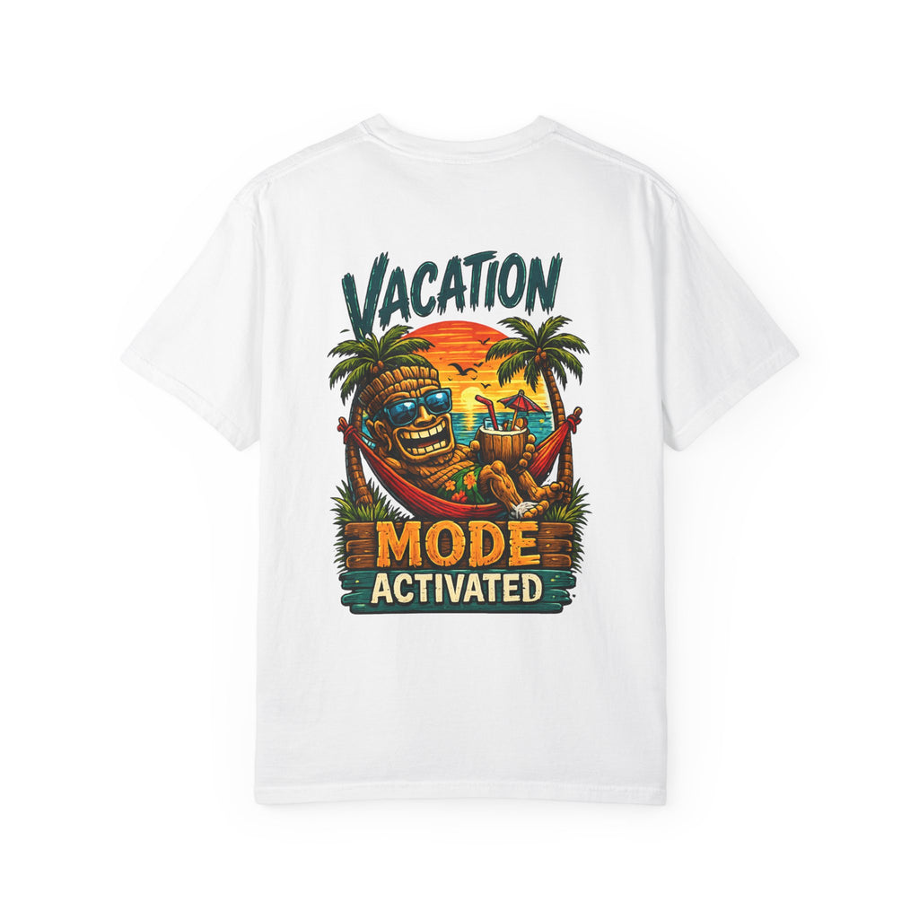 Tanned and Unsupervised T-Shirt — Tropical Tiki Beach Tee