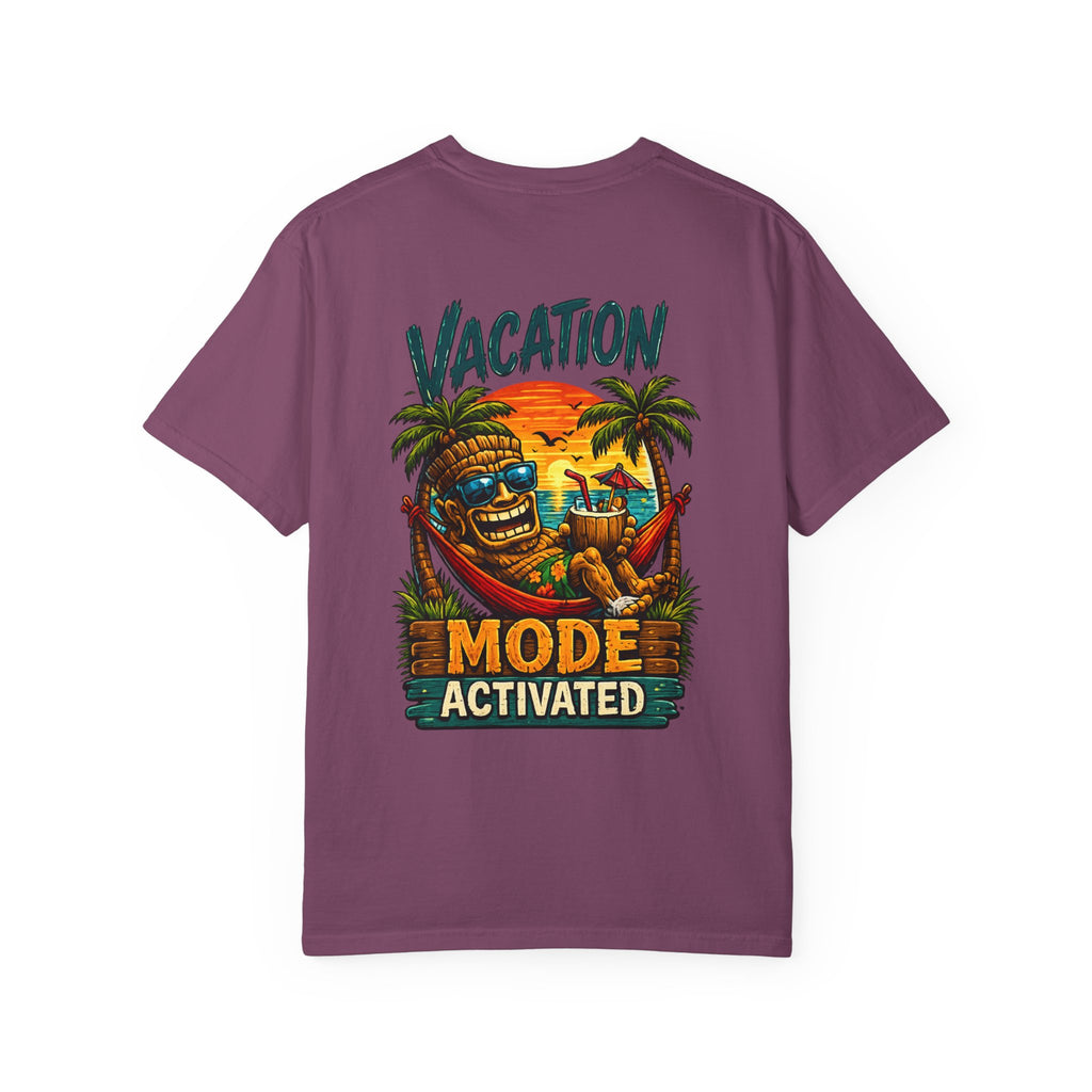 Tiki Disco Beats T-Shirt — Tropical Tiki Beach Tee