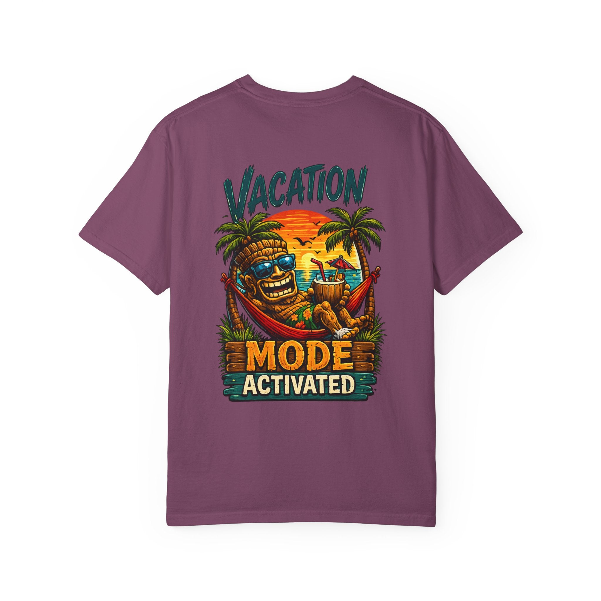 Tiki Disco Beats T-Shirt — Tropical Tiki Beach Tee