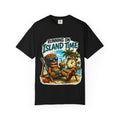 Running on Island Time T-Shirt — Tropical Tiki Beach Tee