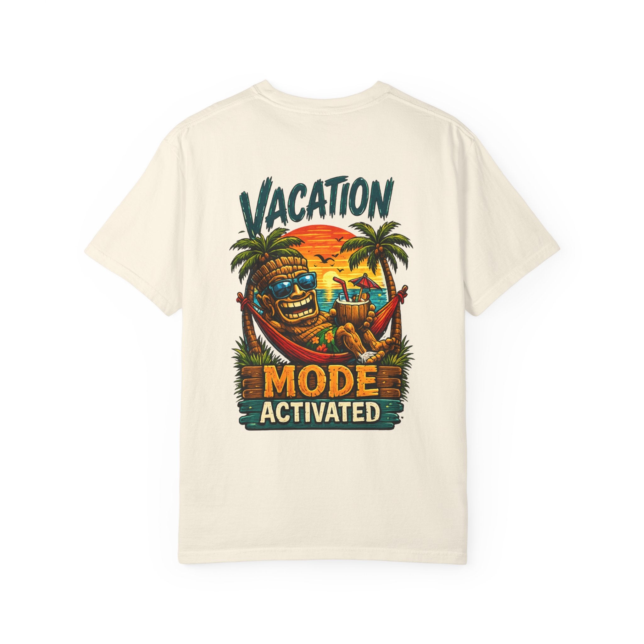 Tanned and Unsupervised T-Shirt — Tropical Tiki Beach Tee